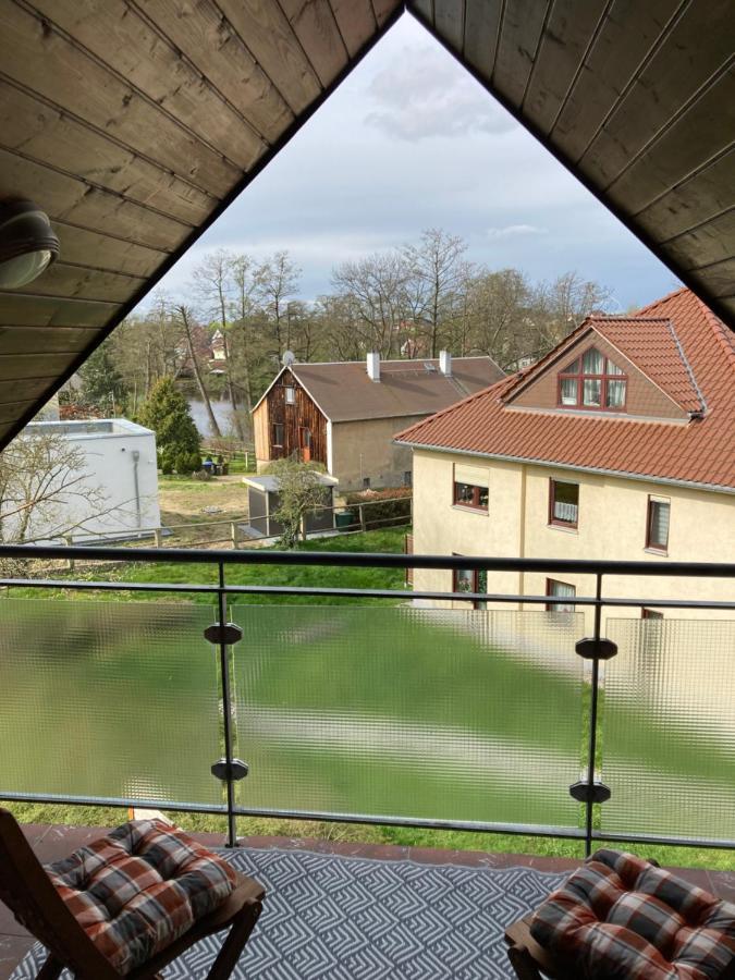 Ferienwohnung Teichblick -Balkon- Дрезден Экстерьер фото